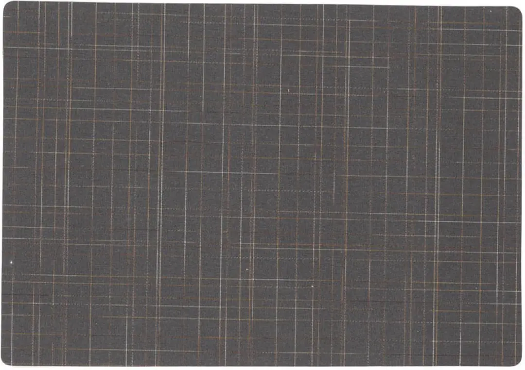 Wicotex Liso Tafel Placemats 30x43cm - 4 Stuks - Grijs