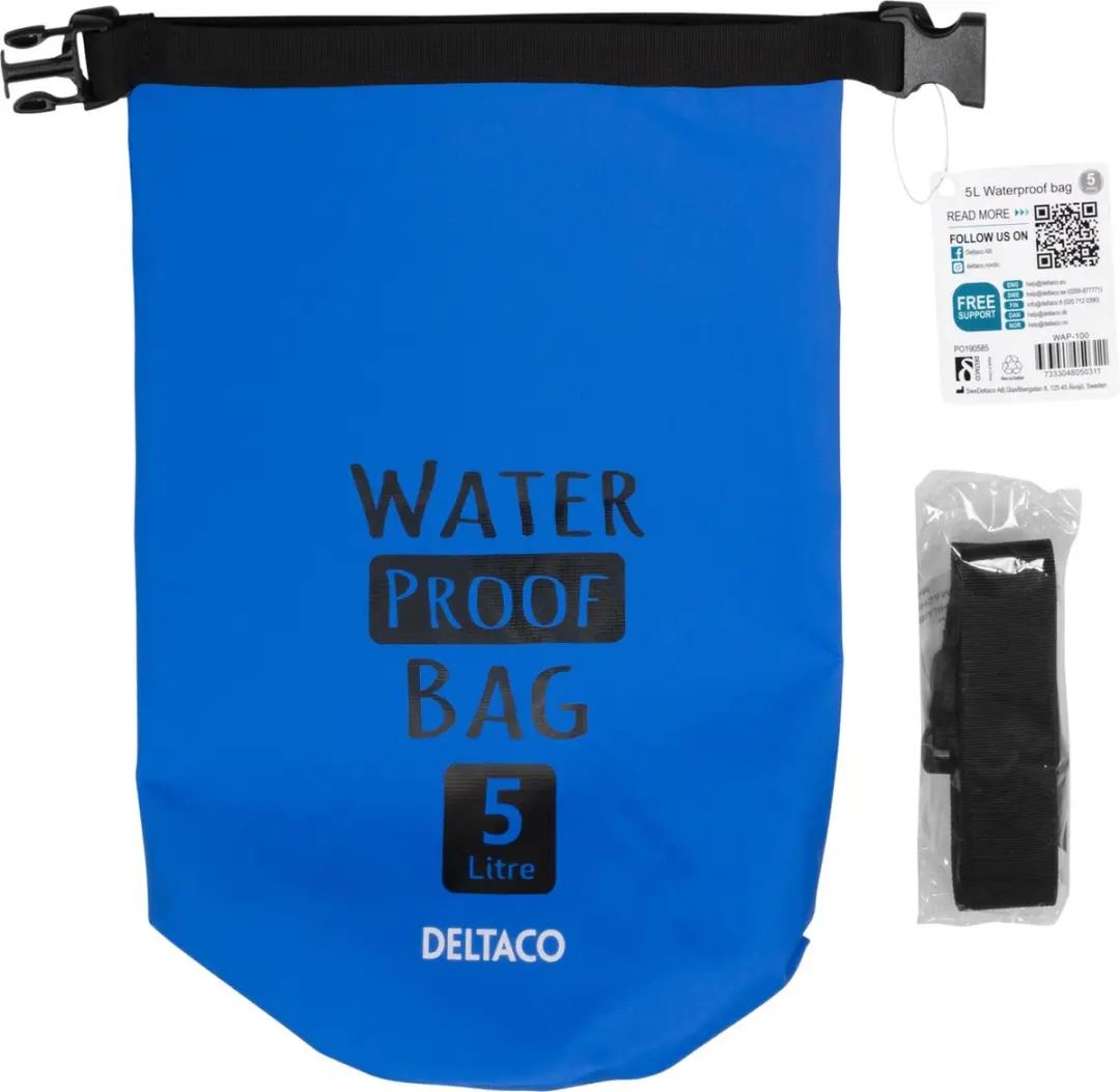 Deltaco WAP-100 Draagtas 5L - Blauw