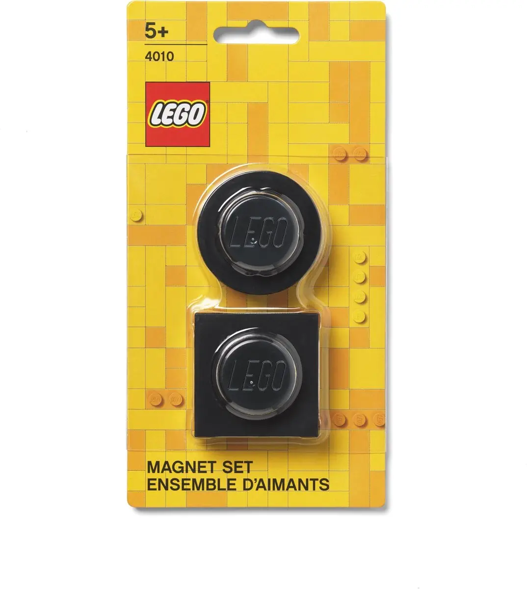 LEGO Magneet Set 2 Stuks - Zwart - afbeelding 6 van 6