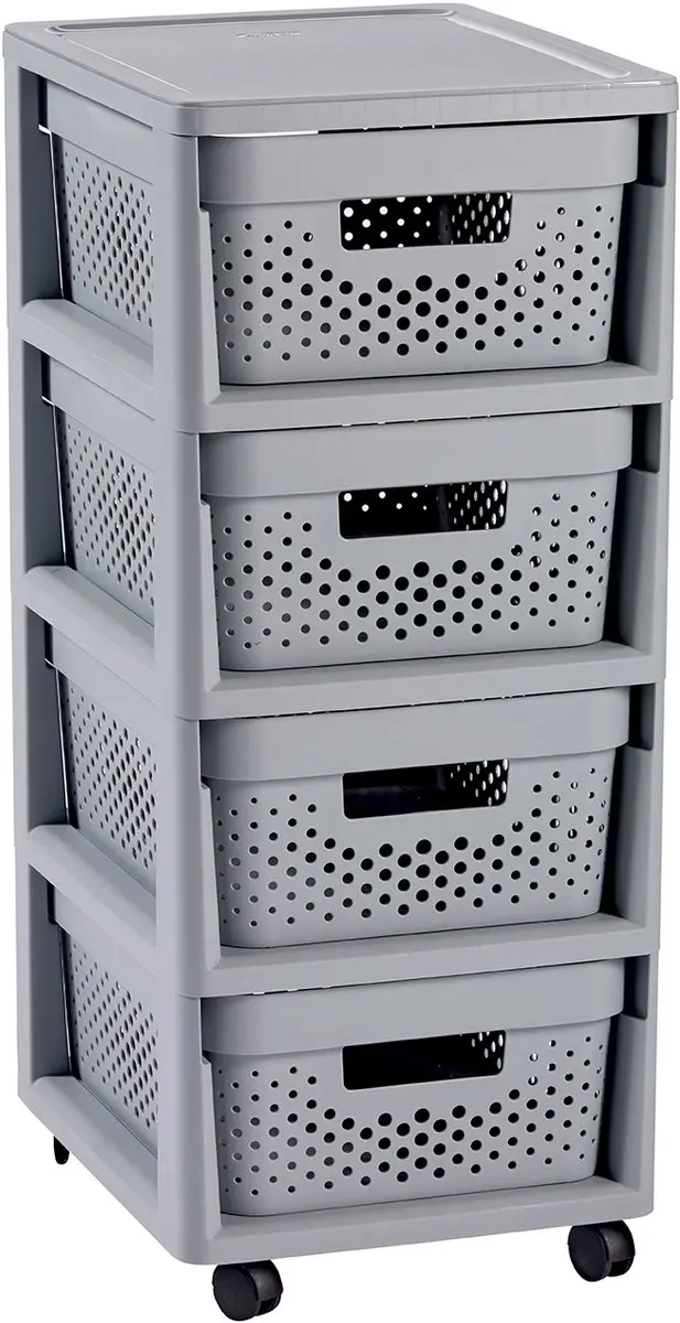 Curver Infinity Dots Ladesysteem 4x11L