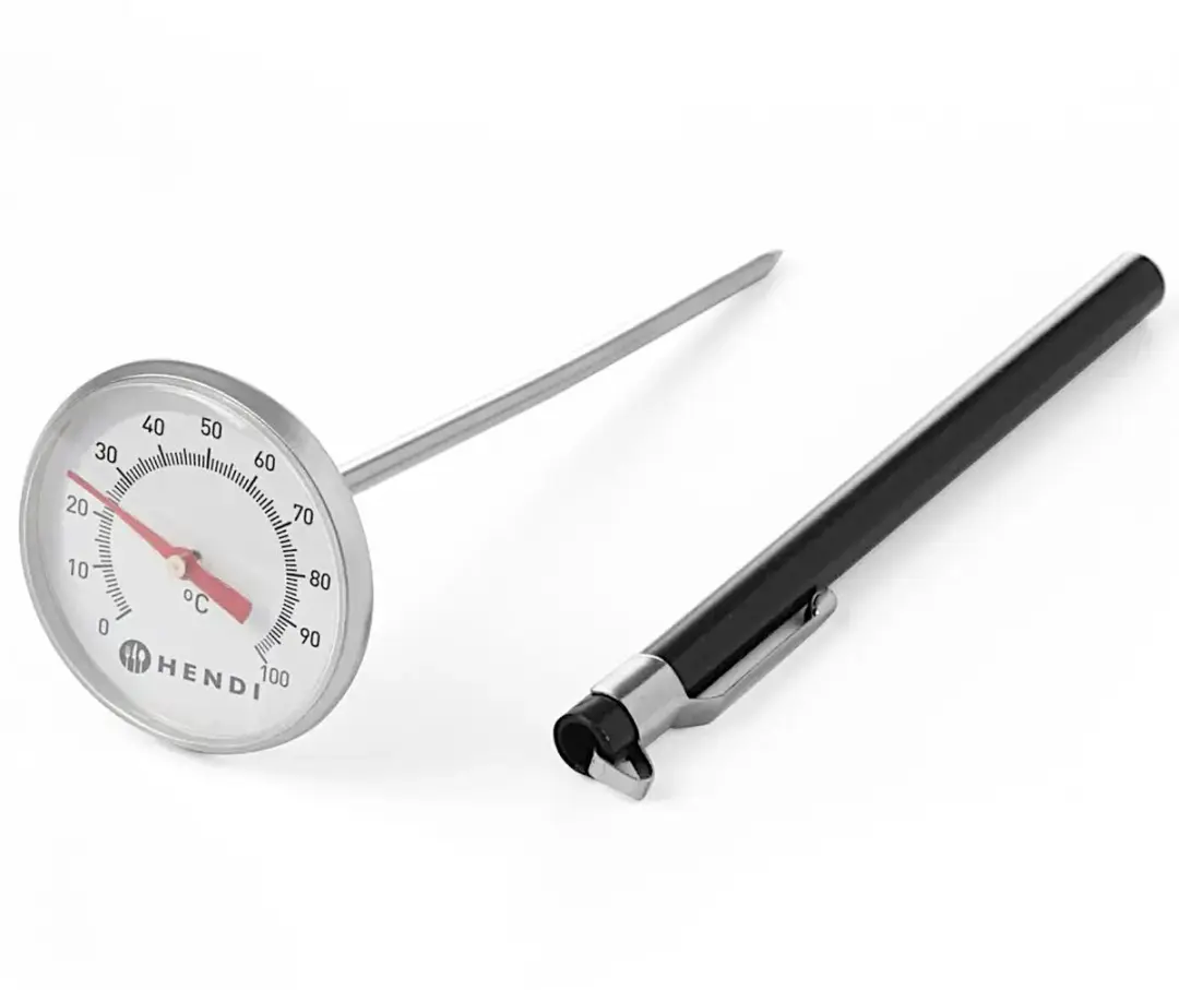 HENDI Zakthermometer – roestvast staal – 0°C tot 100°C – 140 mm