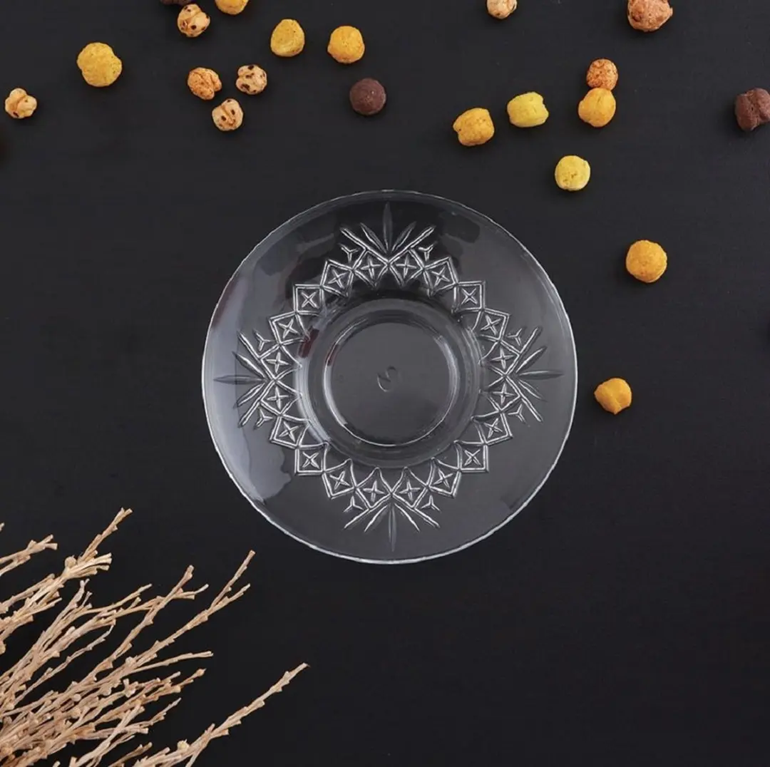 Pasabahce Timeless – Glazen Onderzetters – Set van 6