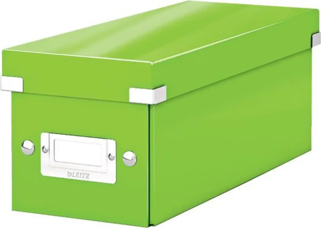 Leitz WOW Opbergdoos CD’s Groen 14,3x35,2cm