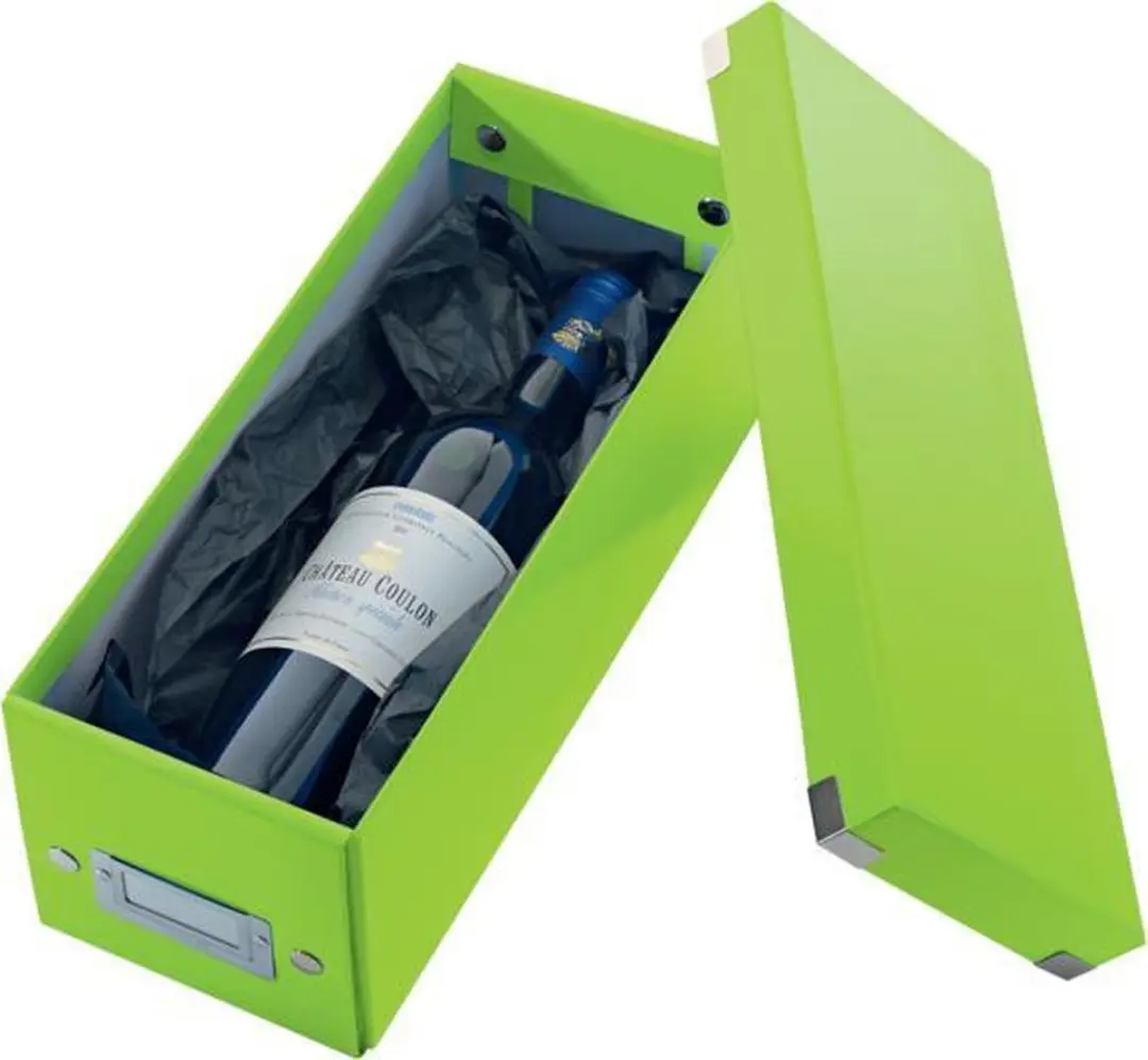Leitz WOW Opbergdoos CD’s Groen 14,3x35,2cm