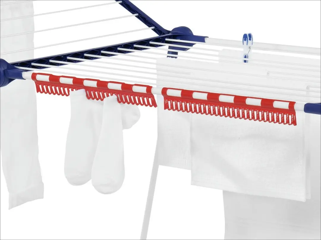 Leifheit Pegasus Houders Klein Wasgoed - 4 Stuks - Rood