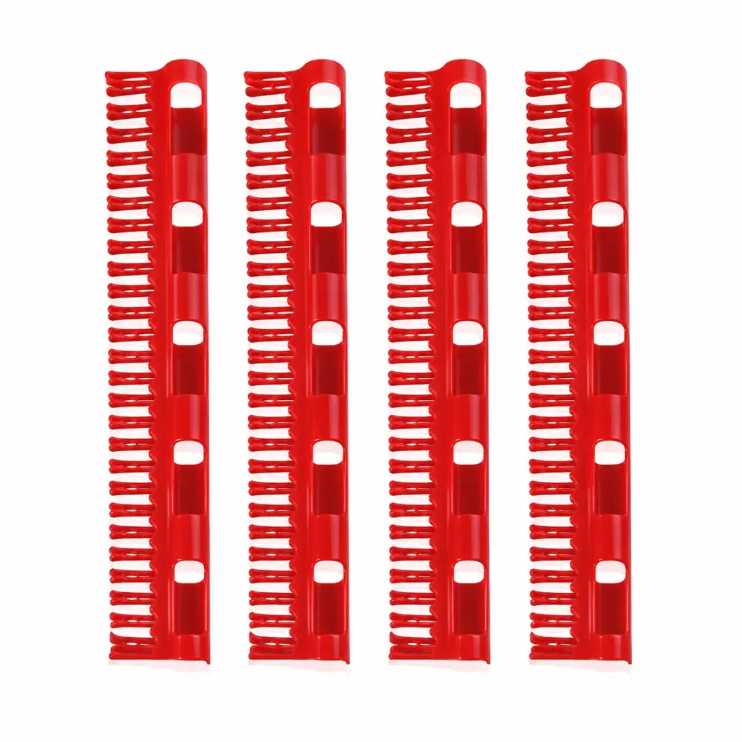 Leifheit Pegasus Houders Klein Wasgoed - 4 Stuks - Rood