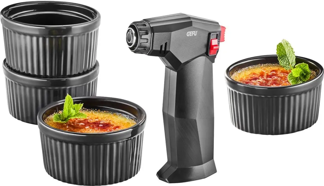 GEFU ZUCA Crème Brûléeset 5-delig