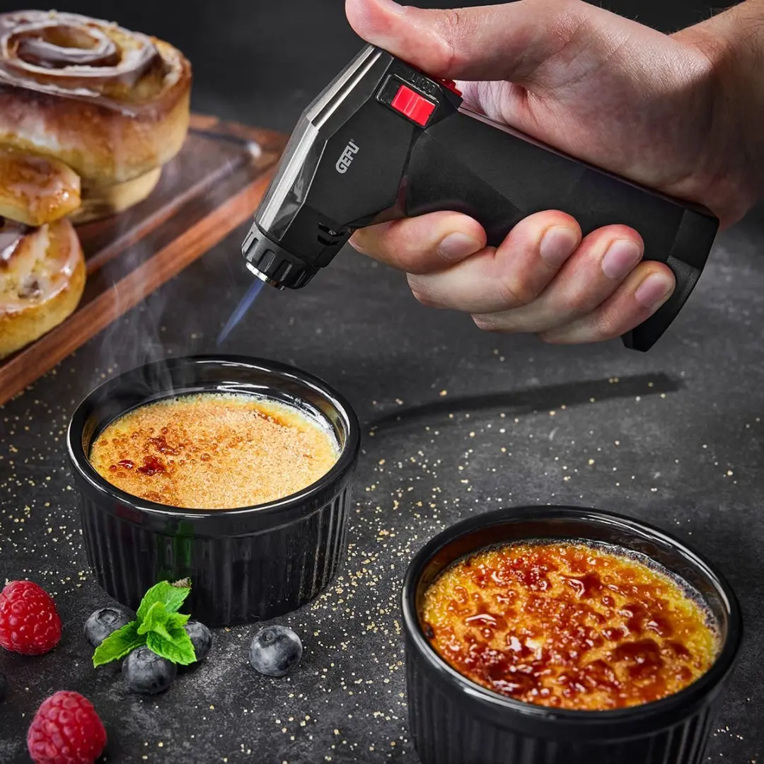 GEFU Zuca Crème Brûlée Set - 5-delig Zwart