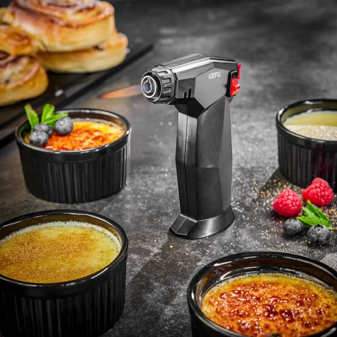 GEFU Zuca Crème Brûlée Set - 5-delig Zwart
