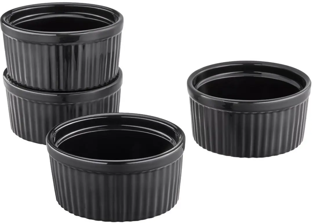 GEFU Zuca Crème Brûlée Set - 5-delig Zwart
