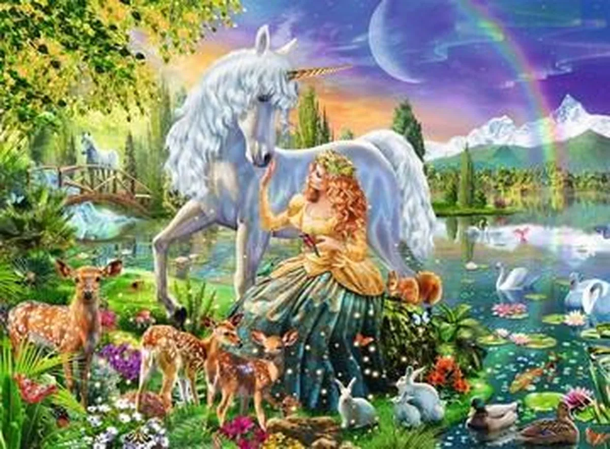 Ravensburger Legpuzzel 200 Stuks Fantasie 13673 - afbeelding 3 van 4