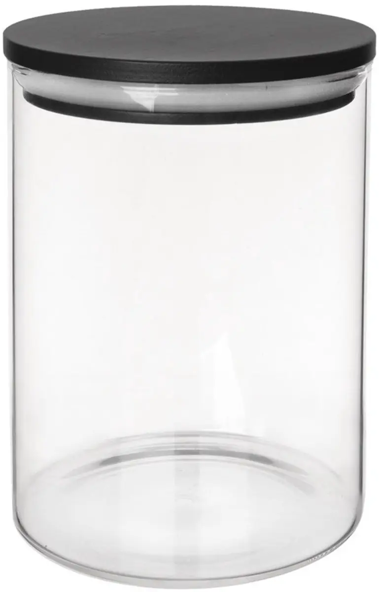 Orion Borosilicaat Glazen Container 600ml - Bamboe Deksel - afbeelding 3 van 6
