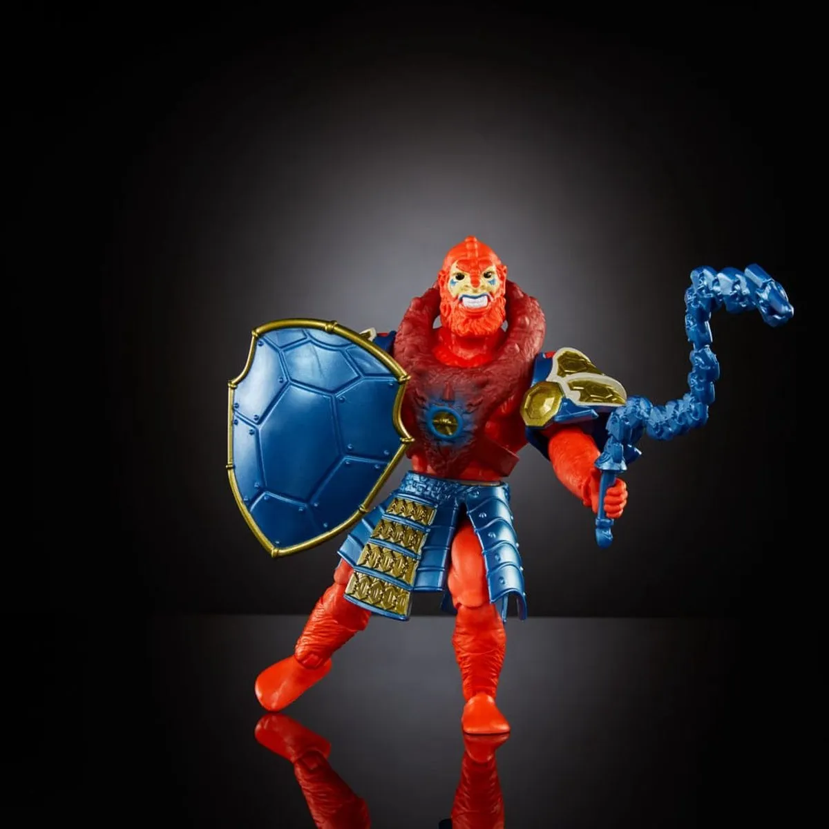 Mattel MOTU x TMNT Beast Man Action Figuur - 14cm - Multi - afbeelding 6 van 6
