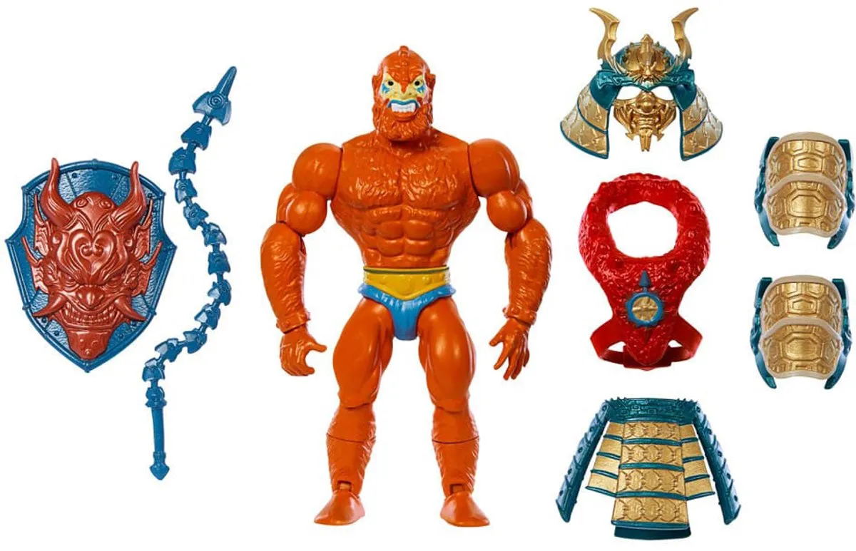 Mattel MOTU x TMNT Beast Man Action Figuur - 14cm - Multi