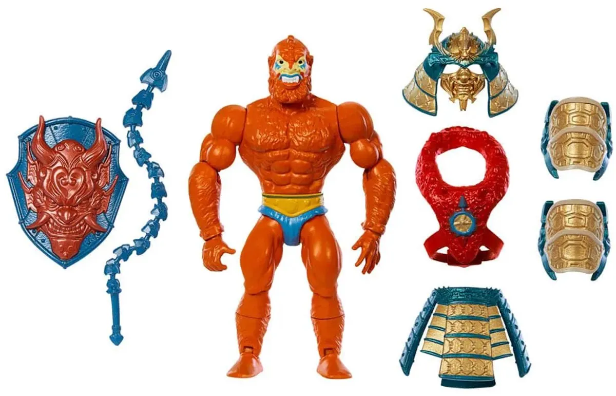 Mattel MOTU x TMNT Beast Man Action Figuur - 14cm - Multi
