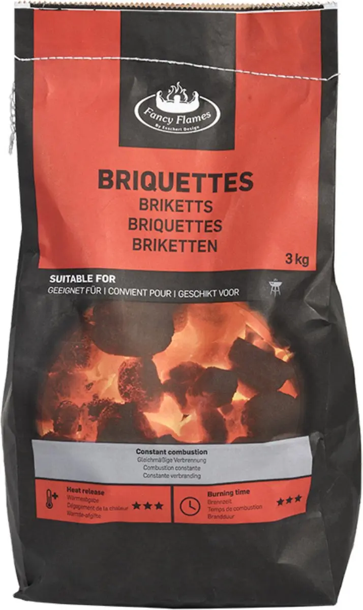 Esschert Design Houtskoolbriketten 2x3kg