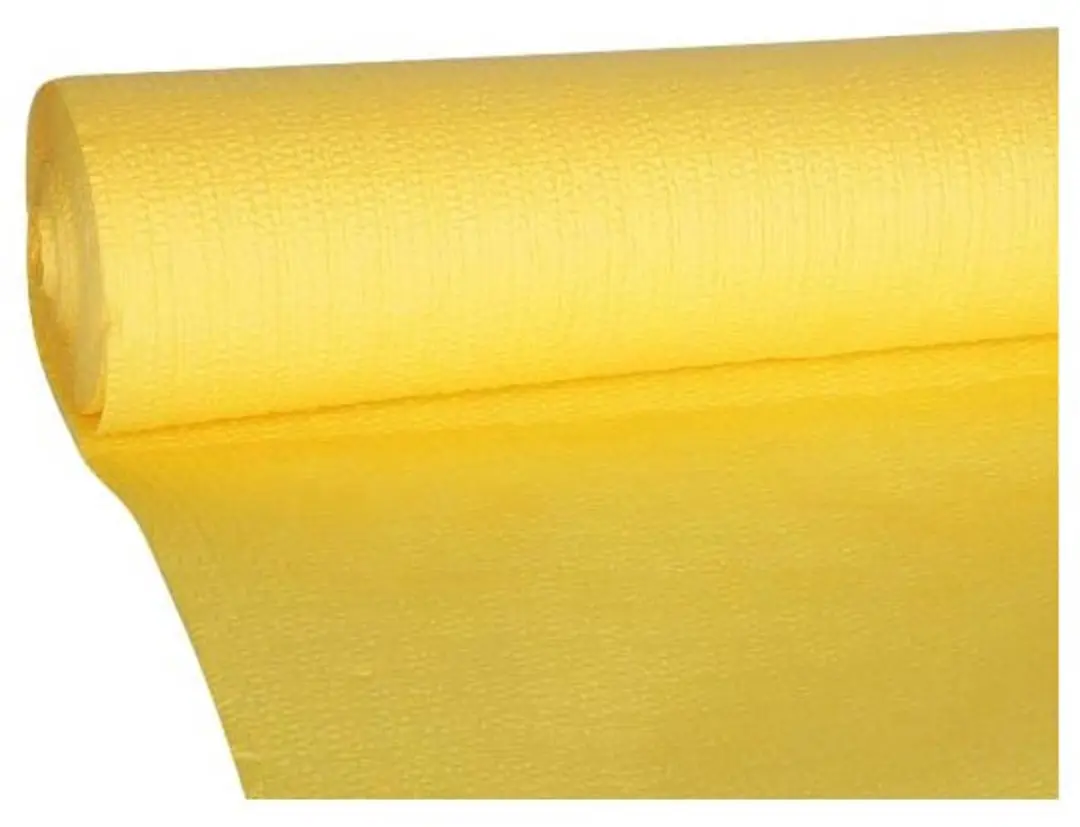 Cosy&TrendyFor Professionals Tafelkleed Papier Geel 1,18m x 20m