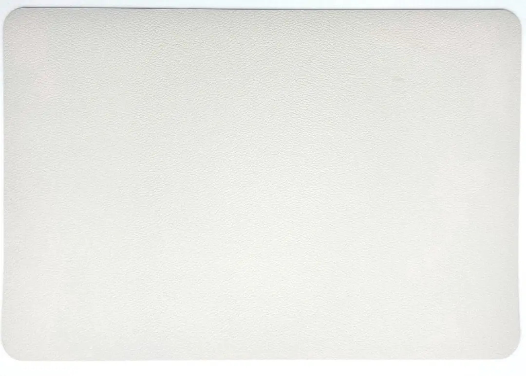 Kade 171 Lederlook Placemats 6 Stuks 45x30cm - Bruin/Wit