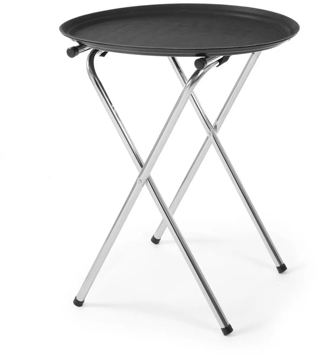 HENDI Ovaal Dienblad XL 735x600mm - Glasvezelversterkt - Zwart