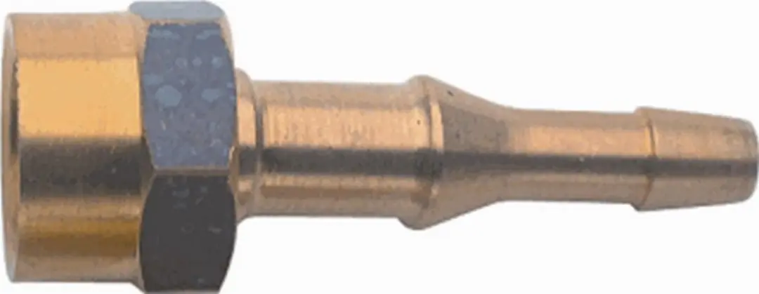 Sievert Gasslangnippel 5-8mm met wartelmoer