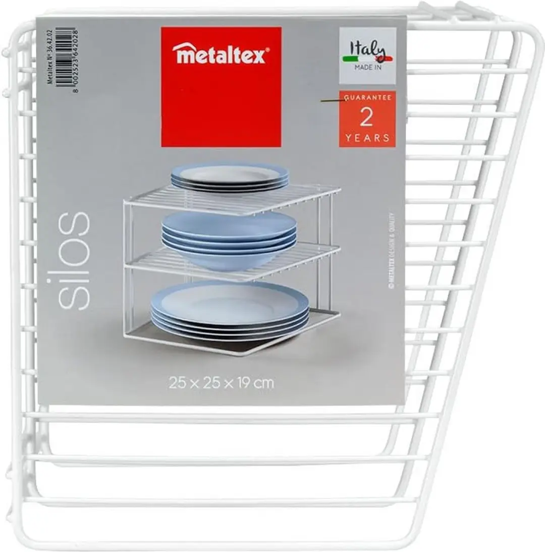 Metaltex Silo Hoekkast 25x25x19cm - Wit