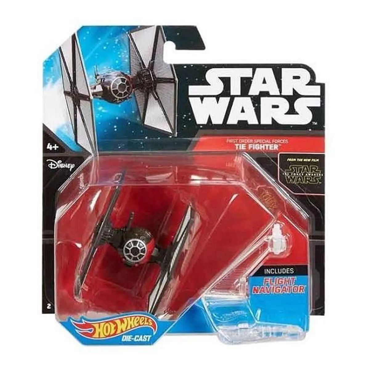 Mattel Hot Wheels Star Wars First Order TIE Fighter