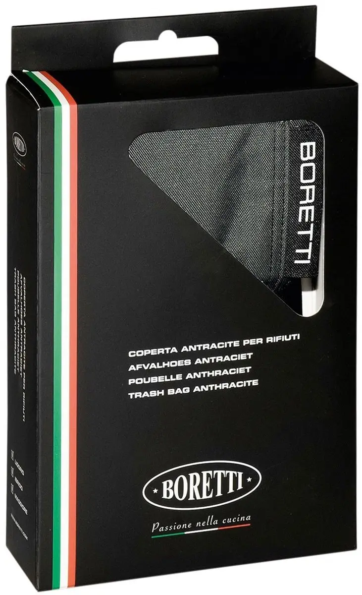 Boretti BBQ Afvalhoes Antraciet 22x34x50cm