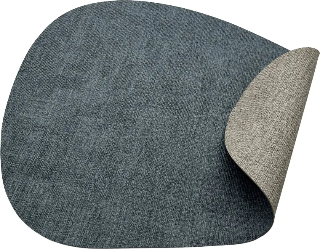 Kade 171 Eivormige Placemats Lederlook 6 Stuks