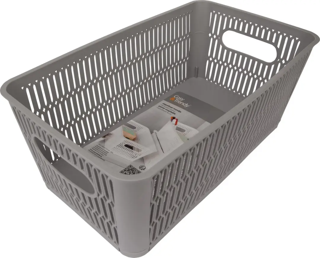 Cosy&Trendy Hozon Opbergmand Grijs 3,8L