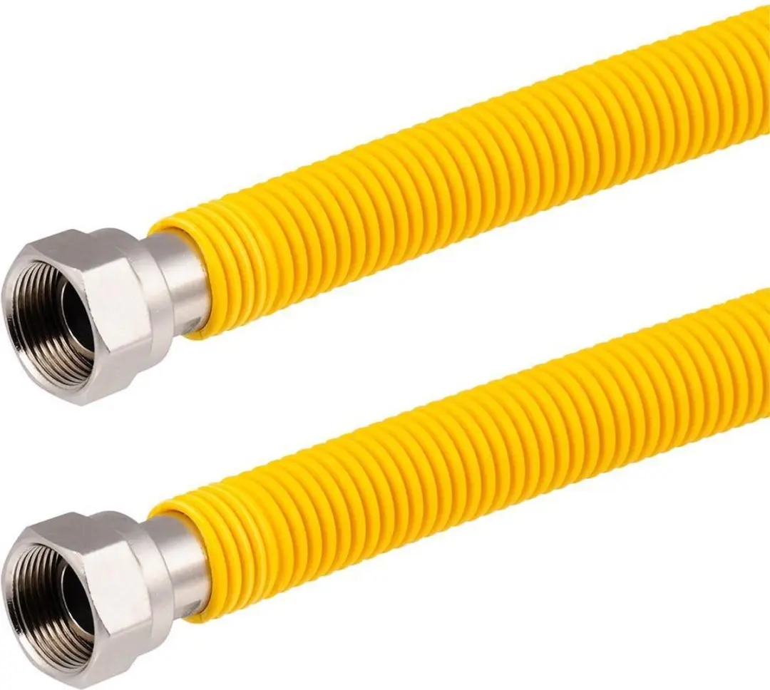 Scanpart Gasslang Aansluitset 120cm - 4 Stuks - Geel