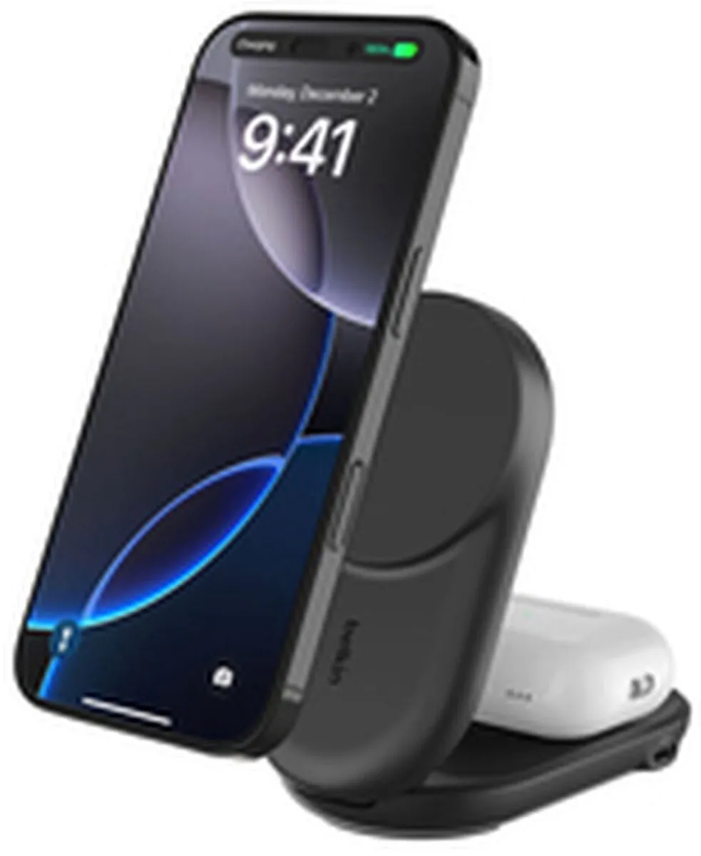 Belkin UltraCharge 25W Qi2 2-in-1 Magneetoplader