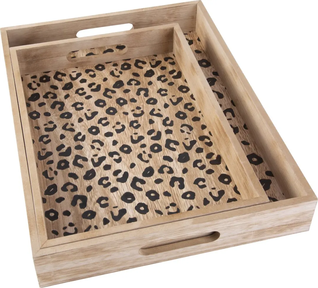 Cosy&Trendy Leopard Dienbladen