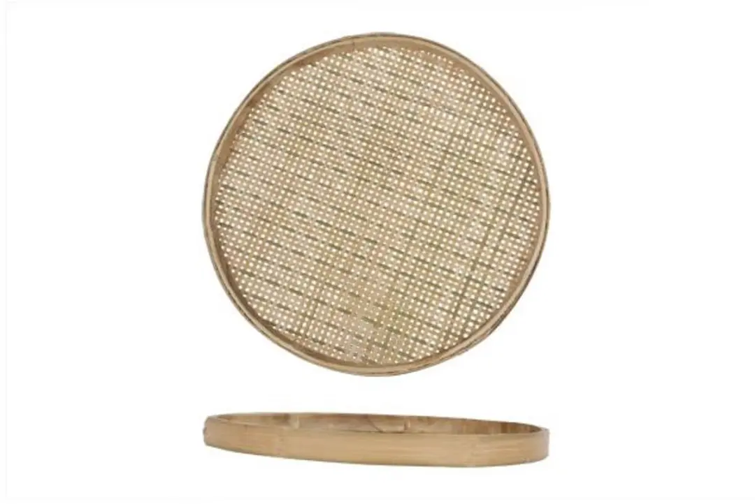 Cosy&Trendy Organisch Dienblad Ø46cm - Bruin
