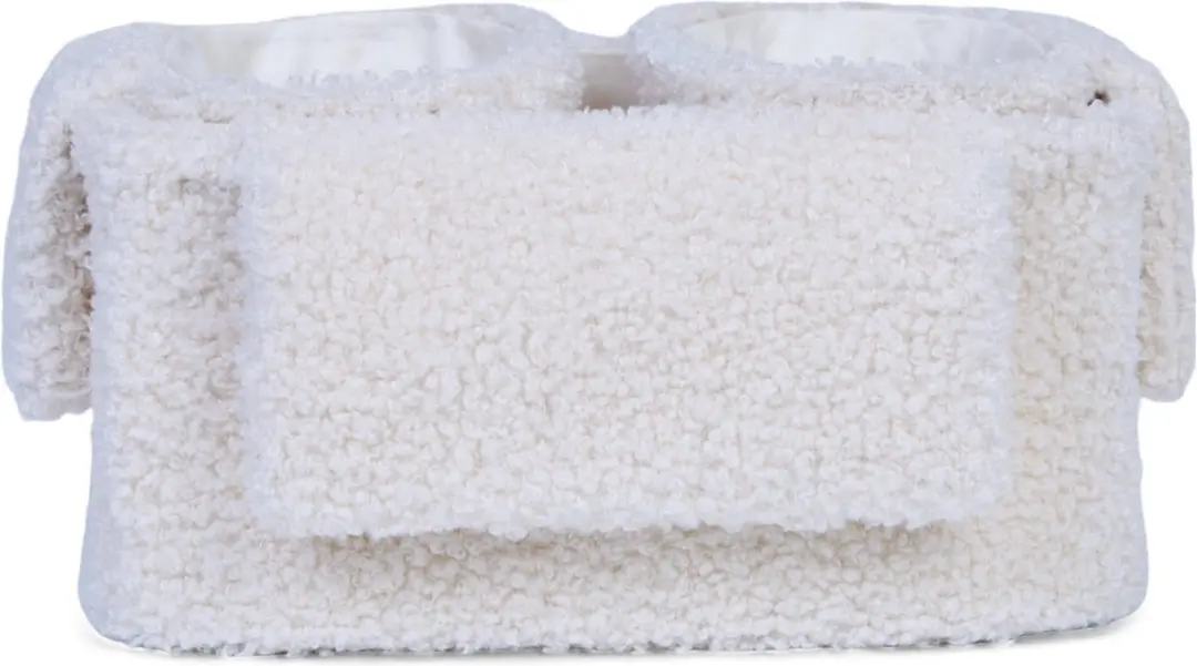 Childhome Set van 3 Hangmandjes - Zacht Teddy Ecru