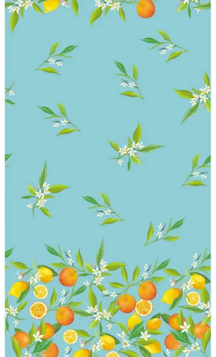 Duni Lemon Tree Tafellaken 138x220cm