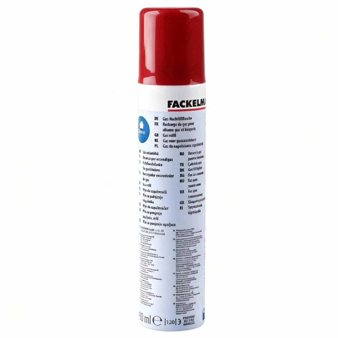 Gasnavulling 90 ml Fackelmann Tecno