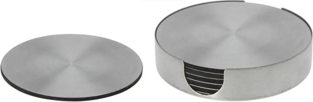 Excellent Houseware RVS Onderzetters 6 Stuks