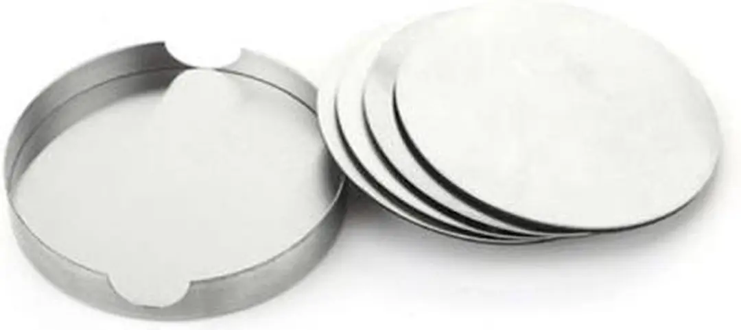 Excellent Houseware RVS Onderzetters 6 Stuks - 105x105mm - Zilver