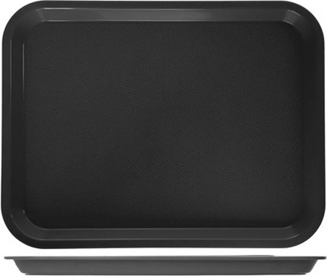 Araven Horeca Serveerbladen 4x - 35x27cm - Zwart