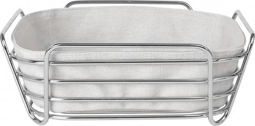 Blomus Delara Broodmand 25x25cm - Lichtgrijs