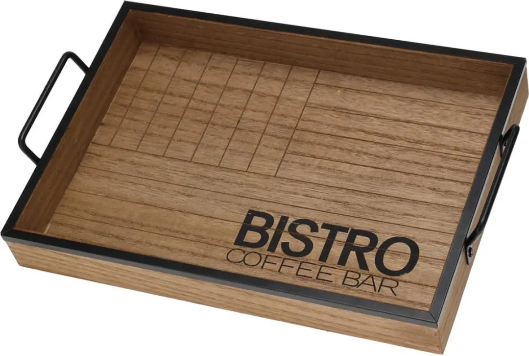 Excellent Houseware Bistro Dienbladset 2-delig - Bruin