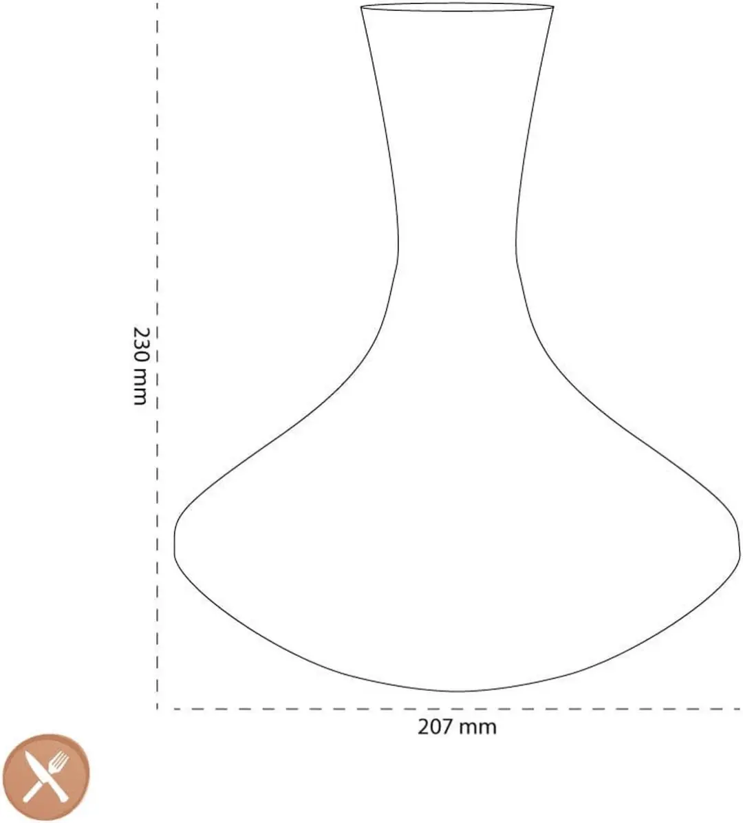 Villeroy & Boch Maxima Dekanteerkaraf 2L - Doorzichtig
