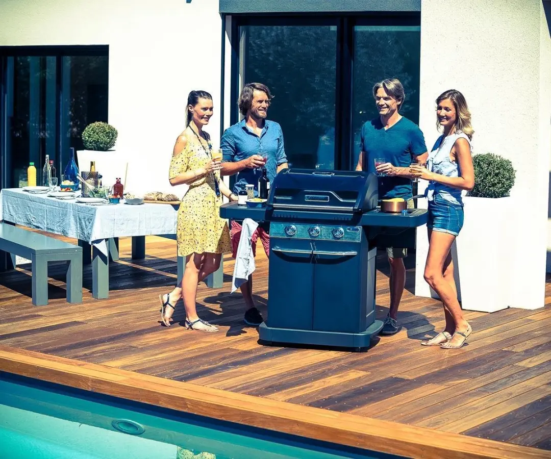 Campingaz 3 Series Classic Master LXS Grill 12400W - Zwart/Roestvrijstaal