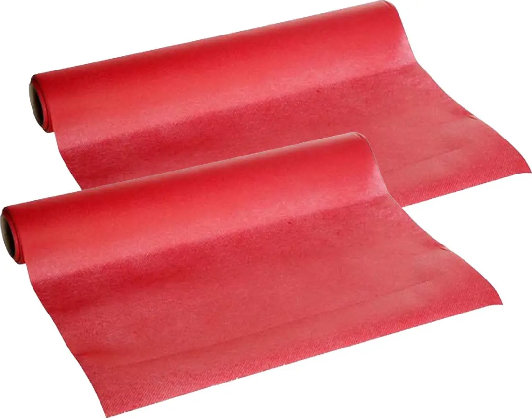 Cosy&Trendy Tafelloper - 2x 480x40cm Rood