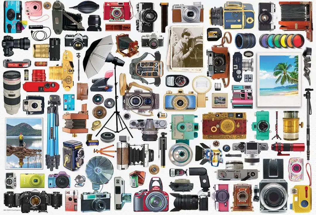 Eurographics Classic Camera Tin - Meerkleurig