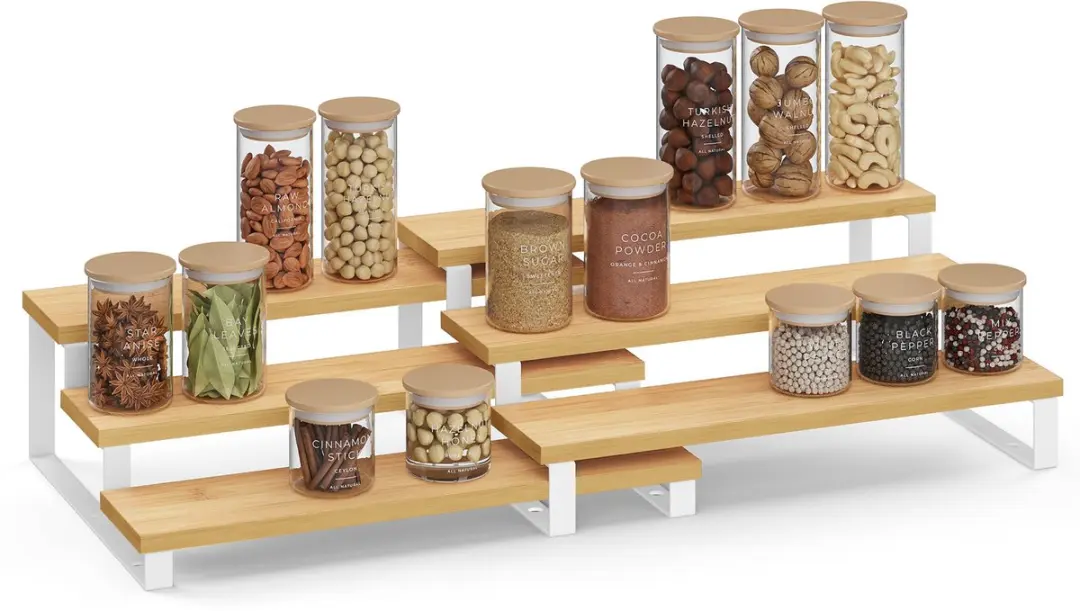Songmics Kruidenrek Set 2-delig KCS016N02
