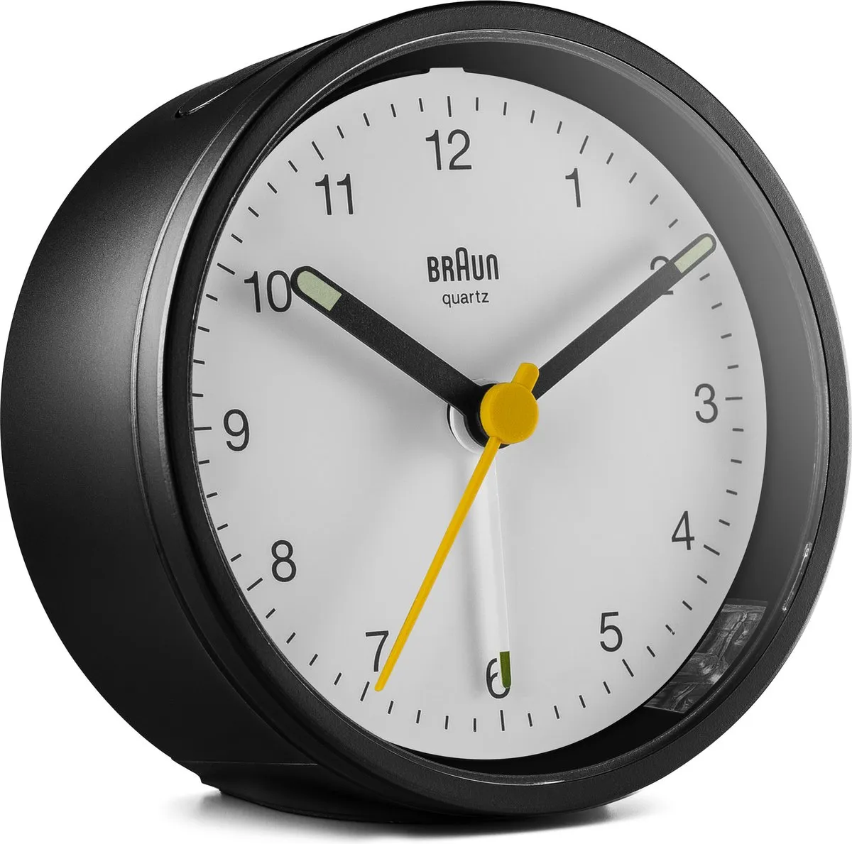 Braun BC12BW Analoog Wekker - Zwart/Wit