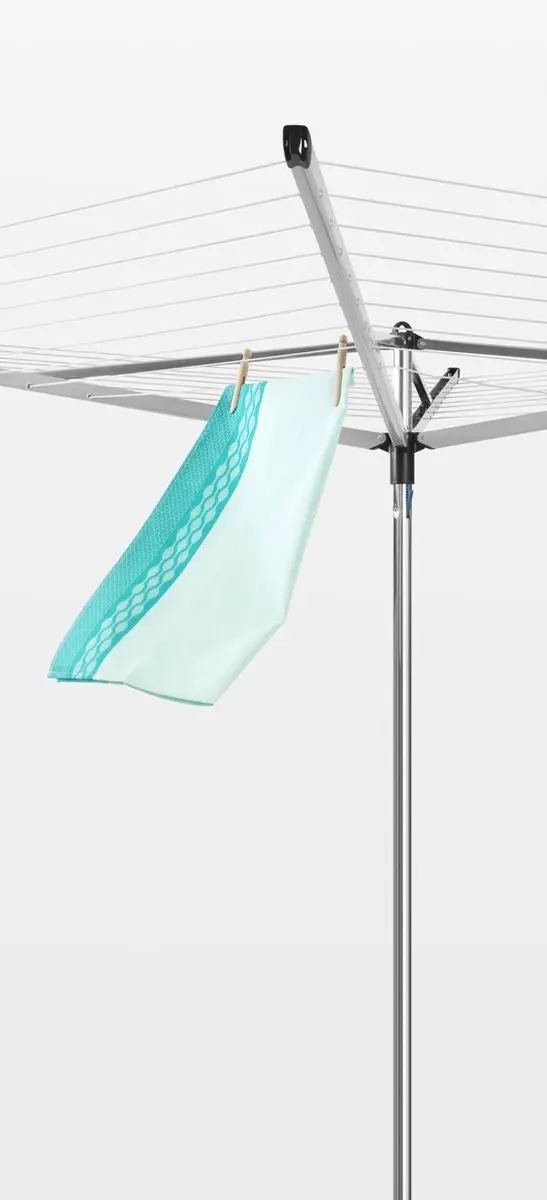 Brabantia Essential Droogmolen 50m Metallic Grey
