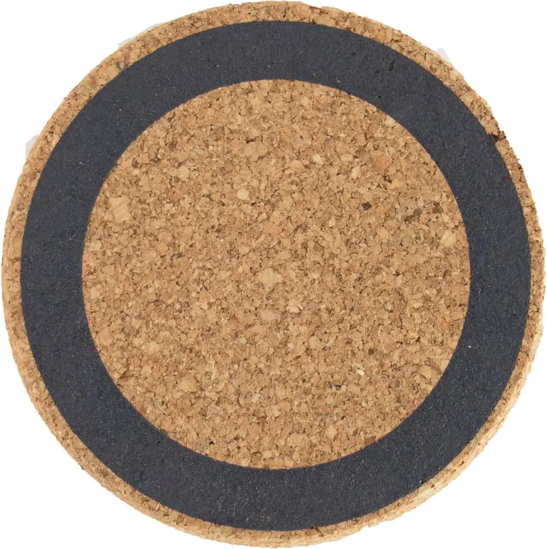 Liga Onderzetter Aarde Set - 4 Stuks - Kurk - Beige