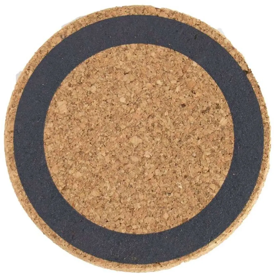 Liga Onderzetter Aarde Set - 4 Stuks - Kurk - Beige